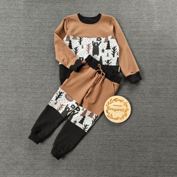 Dres dziecięcy Leśne Misie - rozmiar 104