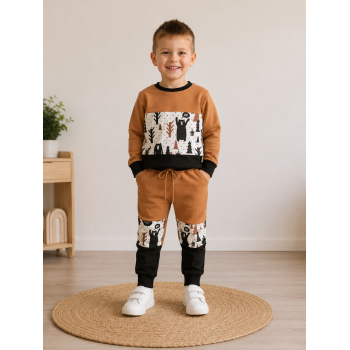 Dres dziecięcy Leśne Misie - rozmiar 104